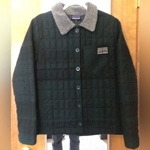 EUC Patagonia Women’s Exclusive Fall ‘16 Recycled Down Wool Shirt Jacket